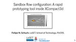 Sandbox flow configuration: A rapid prototyping tool inside XCompact3d